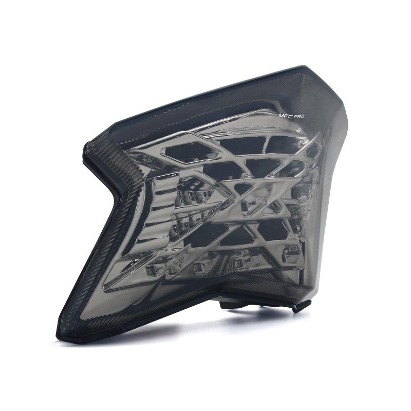 MFC PRO Integrated LED Tail Lights for 2017-2025 Kawasaki 650 Z650 Z900 ZH2 -Smoke Lens - Image 1